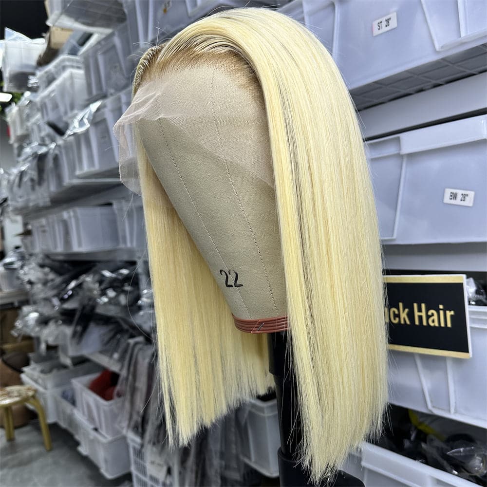 13x4 Transparent full frontal wig deep wave 180% density 613 - Goodluck Hair