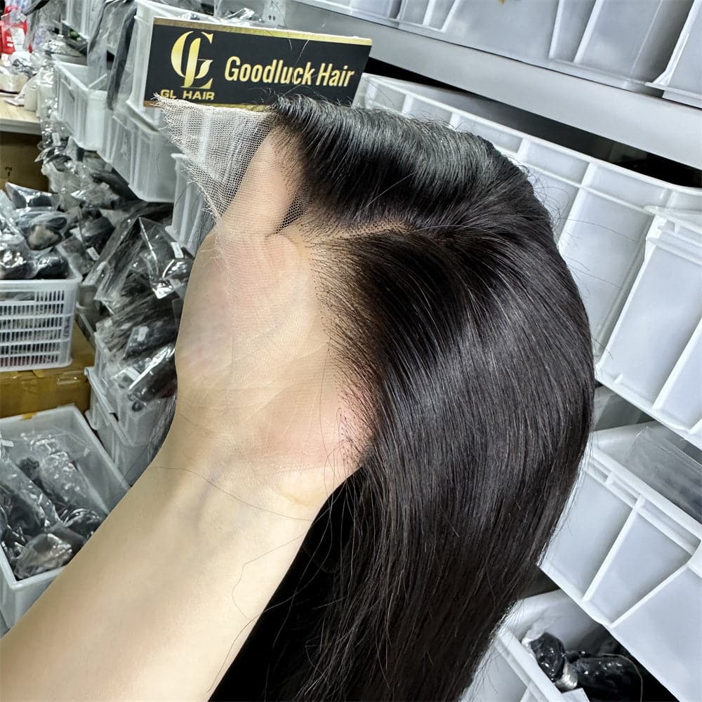 Wear And Go Glueless 14 Inch Natural Color 4X4 Lace Ciosure Bob Wig - Goodluck Hair