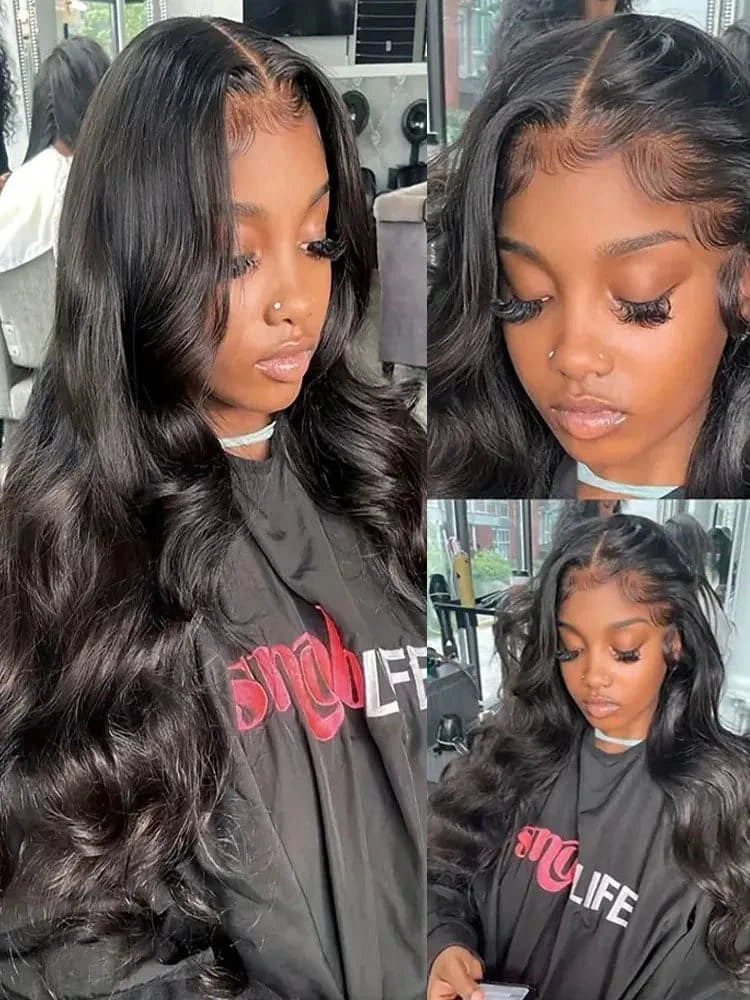 Body Wave Bundles Human Hair Extension Natural Black