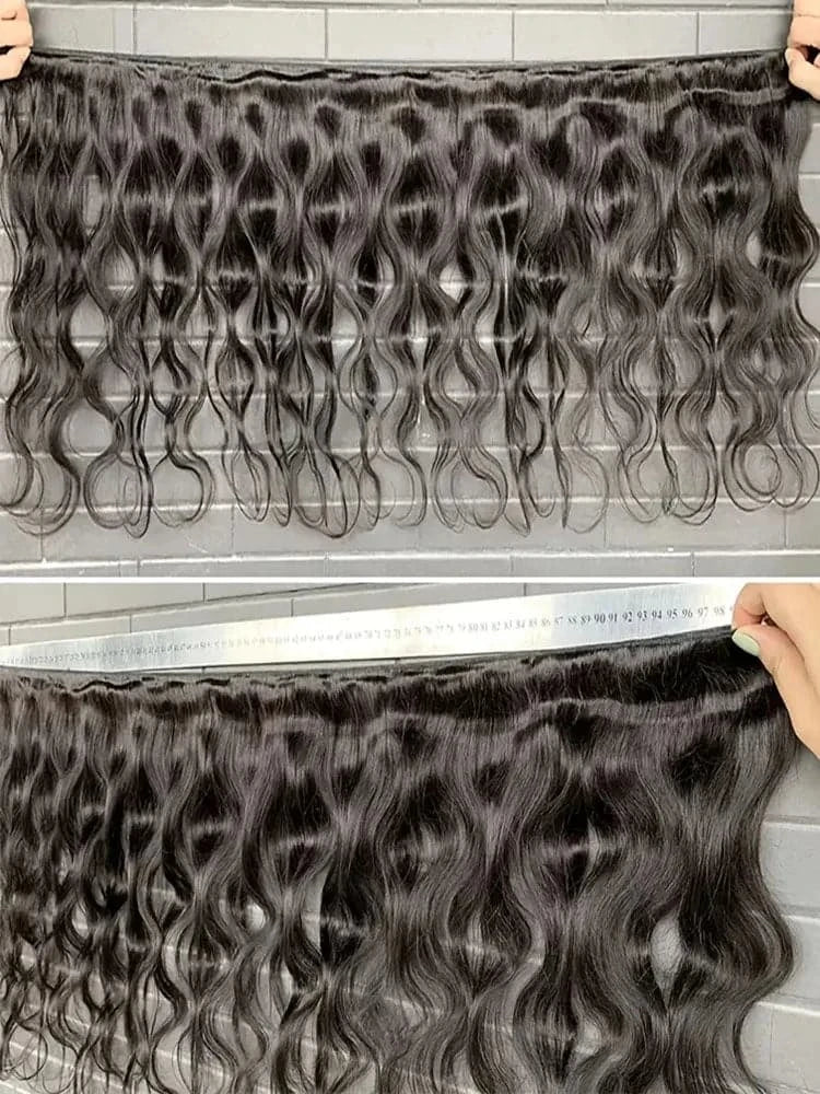Body Wave Bundles Human Hair Extension Natural Black