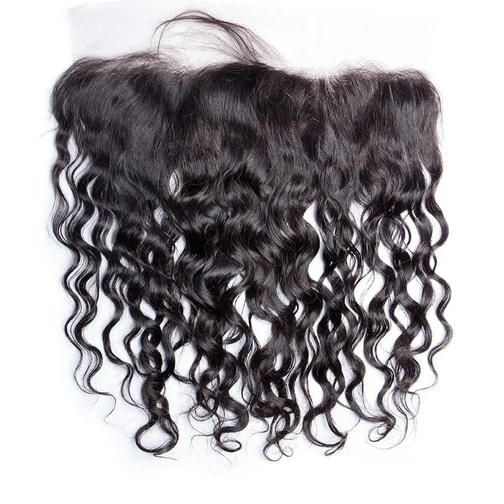Newmi Water Wave Closure Human Hair 4x4 5x5 6x6 Lace Closure Water Wave 13x4 13x6 Lace Frontal Extensions Pre Plucked - Goodluck Hair