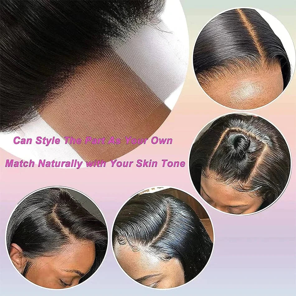 13x4 13x6 Body Wave Lace Frontal Closure Human Hair Natural Black 4x4 5x5 6x6 Lace Closure Pre Plucked Body Wave Hair Closure - Goodluck Hair