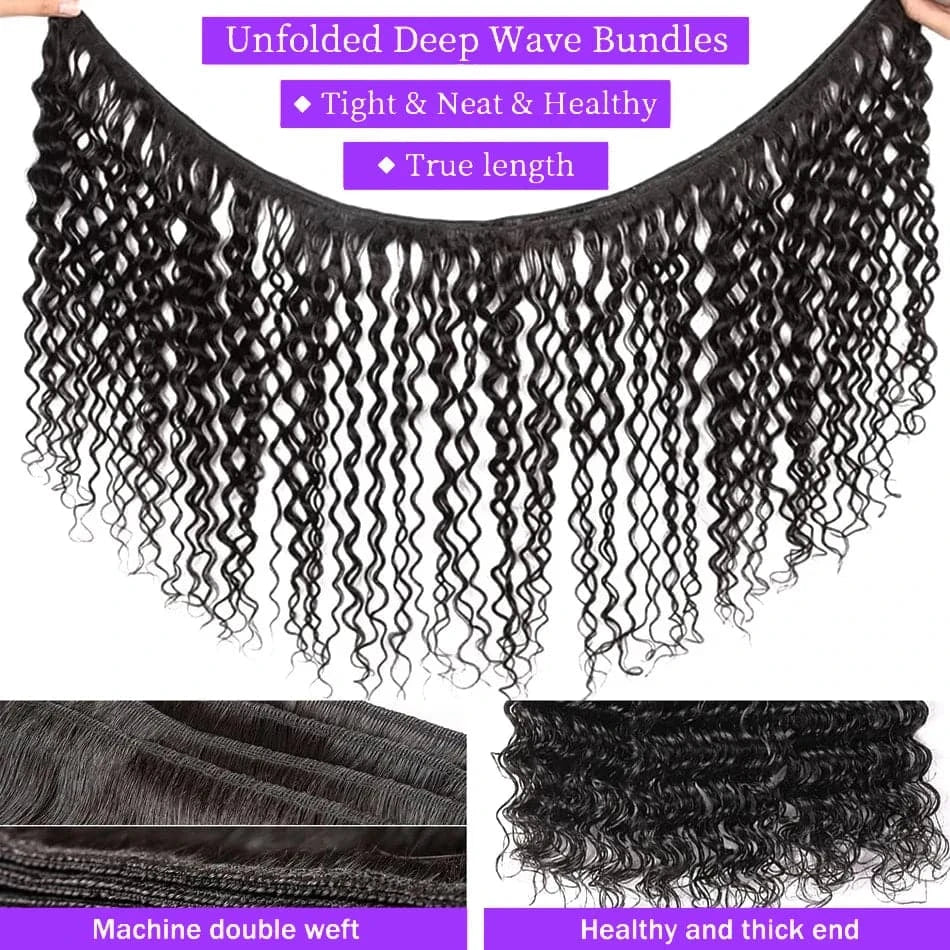 Pineapple Wave Bundles Human Hair Brazilian Hair Extensions